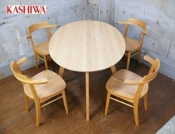 【IDC大塚家具】柏木工 KASHIWA ソフィー ダイニングテーブル&椅子セット 展示品 出張買取 東京都港区