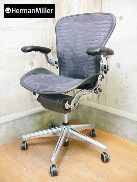 Hermanmiller アーロンチェア AE113AWB Bサイズ N400 - チェア