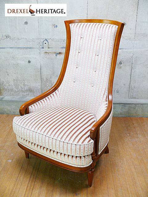 EBC12 ドレクセルヘリテイジ アップホルスタリー キャスター付きデスク