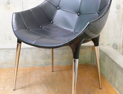 【カッシーナ】Cassina 246 PASSION パシオン アームチェア 黒革 フィリップ・スタルク 出張買取 東京都渋谷区