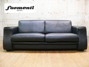 formenti フォルメンティ 総革 FO-01 3Pソファ 