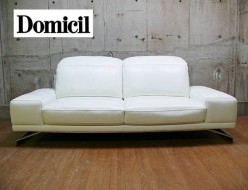 【Domicil】ドミシール 本革 3人掛けソファ DM‐KOD9007 奥山清行 IDC大塚家具 東京都練馬区 出張買取