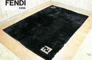 Fendi ラグ 240cm×170cm 送料込み FENDI（フェンディ）パーカー 黒 サイズ:L メンズ/2200462361017