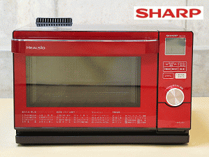 SHARP】シャープ ウォーターオーブン ヘルシオ AX-CA1-R レッド 出張