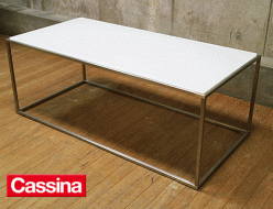 【Cassina】カッシーナ ILE table イル テーブル 白 リビング・ディバーニ LIVING DIVANI 出張買取 東京都台東区