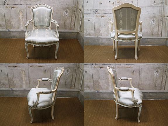 domani】カリモク ドマーニ Louis XV ルイ15世 アームチェア 椅子 