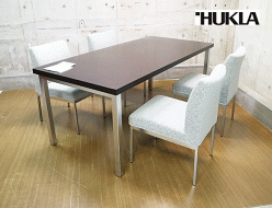 【HUKLA】フクラ ダイニングテーブル「ELD」 チェア「ハーモニー」 5点セット 出張買取 東京都港区