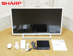 【SHARP】シャープ AQUOS 液晶カラーテレビ LC-32F5 ホワイト 出張買取 東京都新宿区