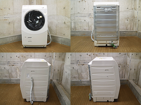 生活家電 洗濯機 SHARP】シャープ ドラム式洗濯乾燥機 ES-V540-NL 2014年製 出張買取 
