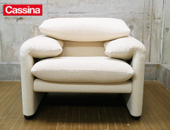 【Cassina】カッシーナ MARALUNGA マラルンガ 1人掛けソファ 出張買取 東京都品川区