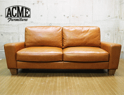 【ACME Furniture】アクメファニチャー FRESNO SOFA フレスノ 3人掛けソファ 牛革 出張買取 東京都世田谷区