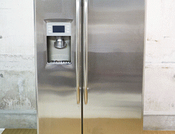 【GE】ゼネラルエレクトリック 大型冷凍冷蔵庫 ステンレス うす型 両開き 出張買取 東京都中野区