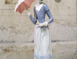【LLADRO】リヤドロ 日傘をさす婦人 アート作品 置き物 出張買取 東京都杉並区