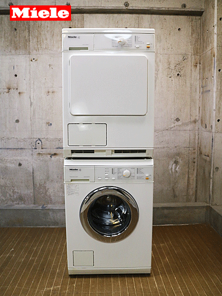 Miele】ミーレ社(ドイツ)ドラム式 洗濯機 W2104C/洗濯乾燥機 T4224C