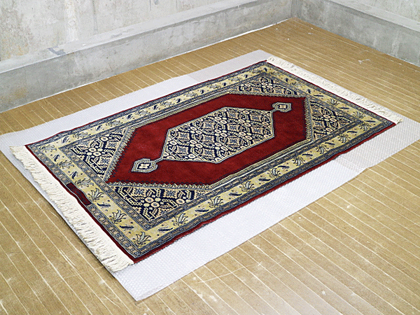 高級ペルシャ絨毯】クム産 手織り シルク ウール 910×1650 出張買取