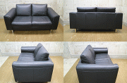 ハッピーエコさん専用【高級】Italsofa イタルソファ⭐️レザー　ブラック 2025年最新】italsofaの人気アイテム - メルカリ