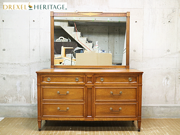 【DREXEL HERITAGE】トライユン(TRIUNE)ドレッサー DREXEL】ドレクセル Triune トライユン ドレッサー 鏡台 出張