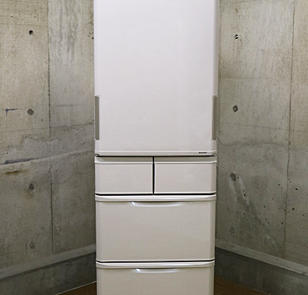 SHARP】シャープ プラズマクラスター 冷凍冷蔵庫 スリムタイプ 424L SJ 