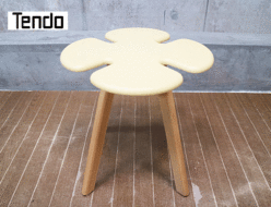 【Tendo】天童木工 CLOVER STOOL クローバースツール キッズ T-3219MD-YA イエロー 出張買取 東京都江戸川区