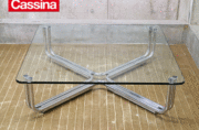 Cassina カッシーナ 784 ジャンフランコ・フラッティーニ Cassina】カッシーナ 784 ガラス ローテーブル ジャンフランコ