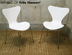 【Fritz Hansen】フリッツ・ハンセン セブンチェア ホワイト 出張買取 東京都新宿区