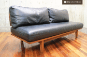 マスターウォール】MasterWal RITZ SOFA リッツ レザー 3人掛け マスターウォール】MasterWal RITZ SOFA リッツ レザー 3人掛け