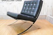 定価160万! 名作 良品 正規Knoll 黒 バルセロナ チェア オットマン
