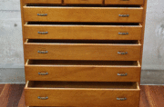 ☆美品☆横浜ダニエル　アンティーク　6段チェスト GMHK852○横浜ダニエル / Daniel 6段チェスト ハイチェスト 整理