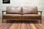 ※値下げ　wtw 青山 ソファー レザー TISMO WTW】ダブルティー TISMO SOFA LEATHER ティズモ ソファ レザー