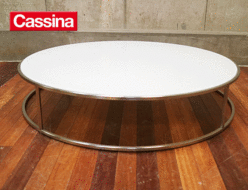 【Cassina】カッシーナ ILE table イル テーブル ローテーブル/ガラステーブル リビング・ディバーニ LIVING DIVANI 出張買取 東京都目黒区