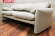 展示品　カッシーナ　マラルンガ　2人掛けワイドソファ　高級　ワイドラブソファ 展示品 カッシーナ マラルンガ 2人掛けワイドソファ 高級 ワイドラブソファ