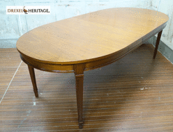 【DREXEL】ドレクセル ヘリテイジ Oval Table オーバルテーブル 伸長式 ダイニングテーブル 出張買取 神奈川県横浜市金沢区