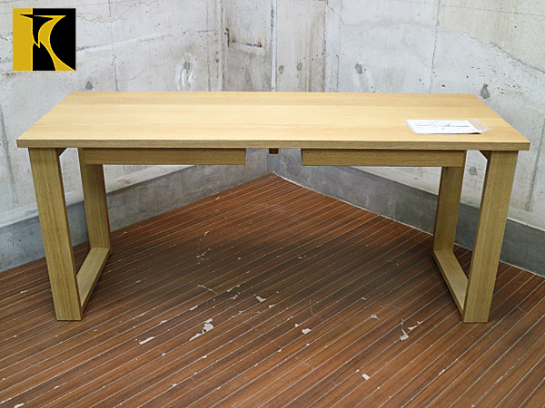 キツツキ】HIDA 飛騨産業 soffio ソフィオ デスク 机 ナラ材 IDC