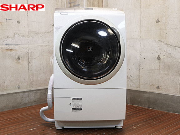 地域限定配送無料✨SHARP ドラム式洗濯乾燥機　ES-Z210-NL