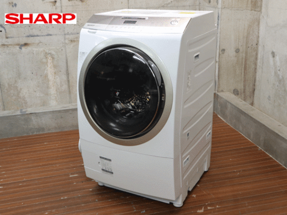 SHARP】シャープ ドラム式洗濯乾燥機 ES-Z210-NL 10kg 出張買取 東京都