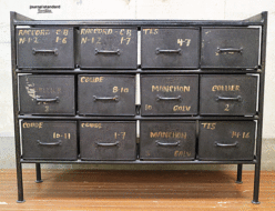 【journal standard Furniture】ジャーナルスタンダード ファニチャー GUIDEL 12 DRAWERS CHEST WIDE ギデル 12 ドロワーチェスト アイアン 出張買取 東京都中央区