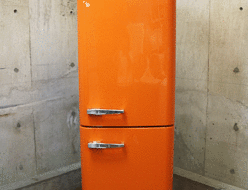 【smeg】スメッグ 冷凍冷蔵庫 FAB32U 304L オレンジ イタリア製 デザイン家電 出張買取 東京都港区