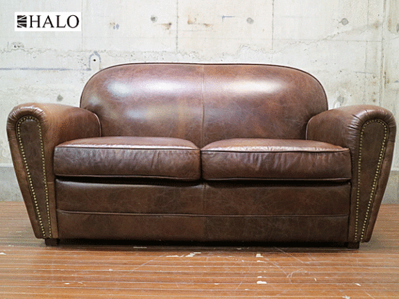 Halo ハロ Fleamarket 2p Sofa フリーマーケット 2人掛けソファ 本革 出張買取 東京都港区 家具買取ならチェリーズマーケット