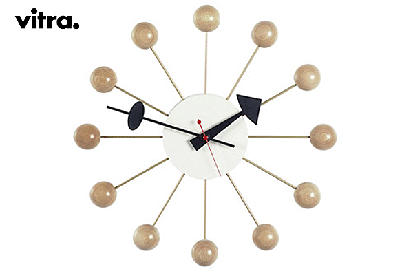 正規品　ジョージネルソン　ボールクロック　vitra社 ウォールクロック vitra】ヴィトラ ジョージ・ネルソン Nelson Ball Clock ボール
