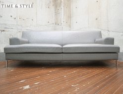 【Time&Style】タイムアンドスタイル GILBELTO ジルベルト 総革 2人掛けソファ 出張買取 東京都北区