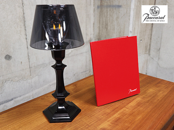 【Baccarat】バカラ OUR FIRE CANDLESTICK BLACK アワ