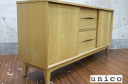 unico】ウニコ SIGNE シグネ キャビネット W1600 ナチュラル 出張買取