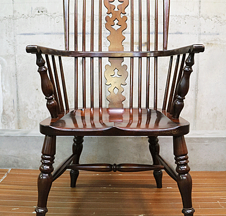 松本民芸家具】松民 #44型 ウィンザーチェア アームチェア 肘掛け椅子