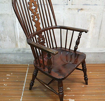松本民芸家具】松民 #44型 ウィンザーチェア アームチェア 肘掛け椅子 