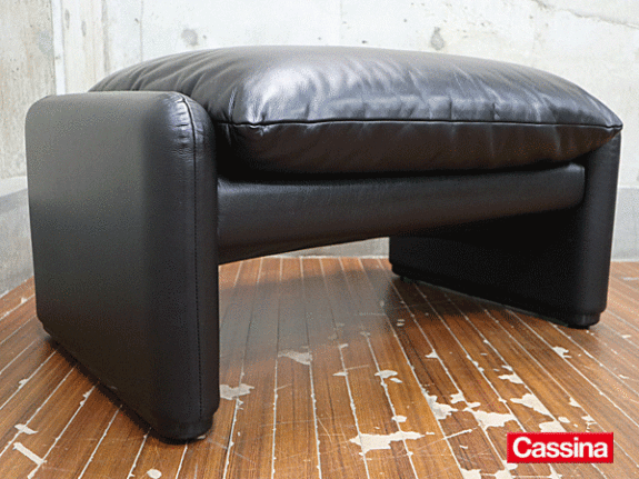 カッシーナ cassina マラルンガ MARALUNGA オットマン 本革