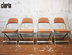 【CLARIN】クラリン Sandler サンドラー フォールディングチェア アームレス 折畳み椅子 パシフィックファニチャー 出張買取 東京都文京区
