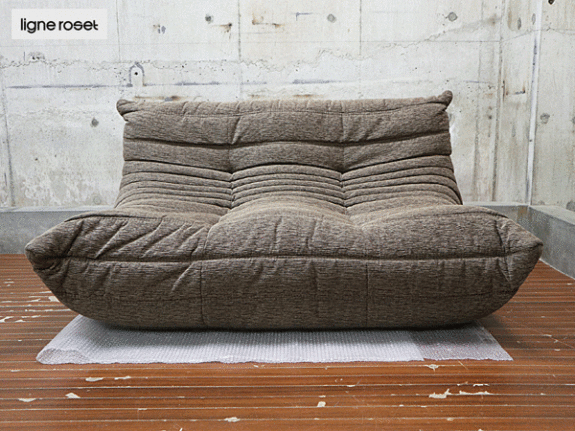 ligne roset】リーンロゼ TOGO トーゴ 2人掛けソファ アームレスソファ