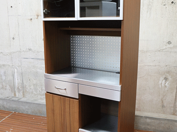 unico】ウニコ STRADA ストラーダ スタンダード キッチンボード 食器棚 