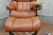 モデルルーム展示品 EKORNES ストレスレスチェア レノ（S） オットマン付 Ekornes】エコーネス Reno レノ 本革 ストレスレスチェア&オットマン S