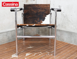 【Cassina】カッシーナ LC1 SLING CHAIR スリングチェア 仔牛毛皮 ハラコ ル・コルビュジエ 出張買取 東京都世田谷区